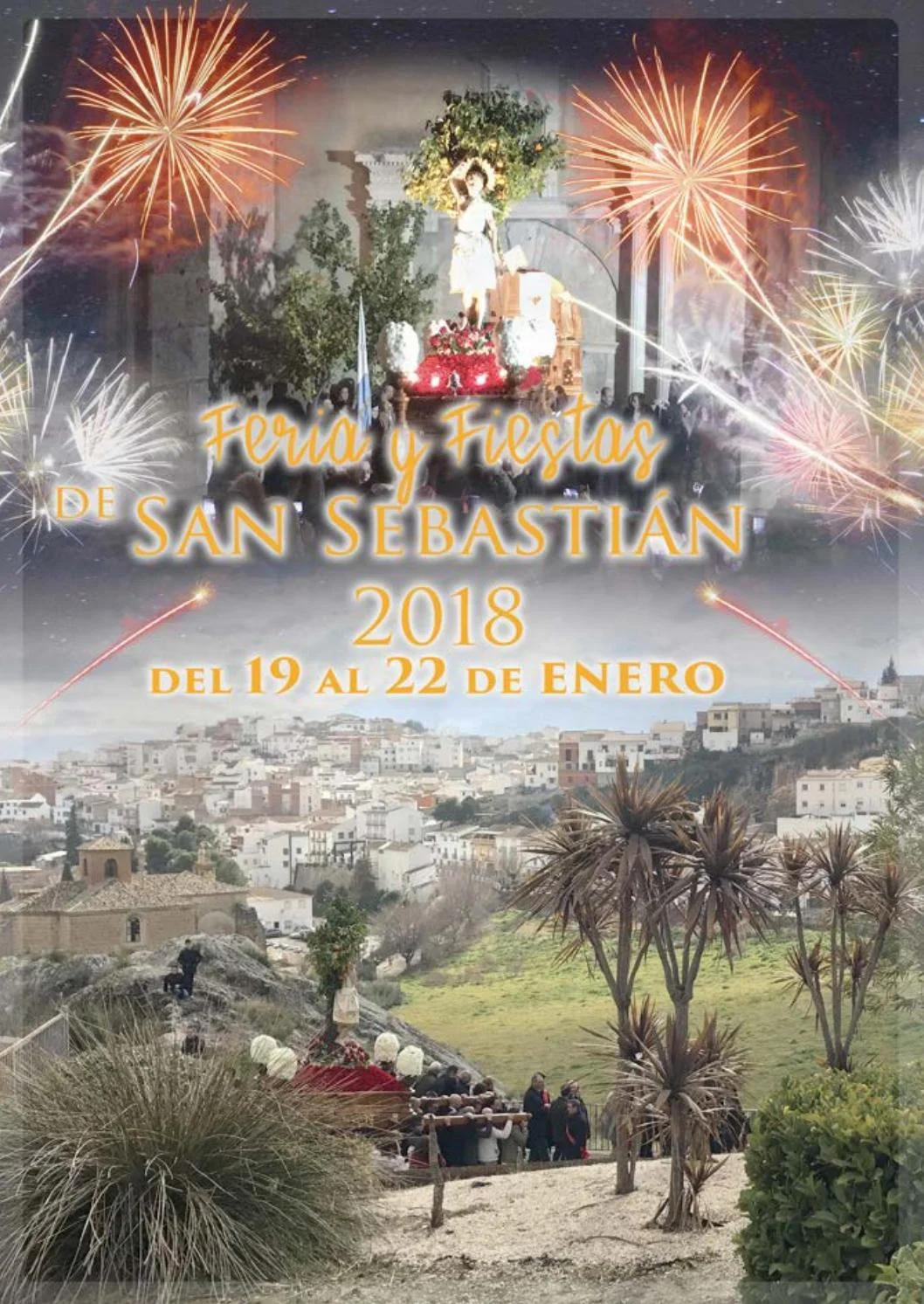 Feria y Fiestas en honor de San Sebastián 2018 La Guardia de Jaén